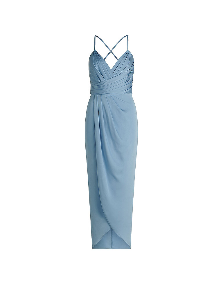 Vestido de noche azul claro 42