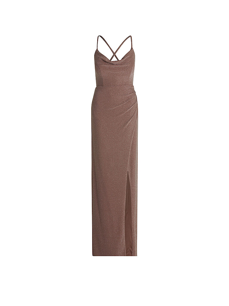 Vestido de noche gris 36