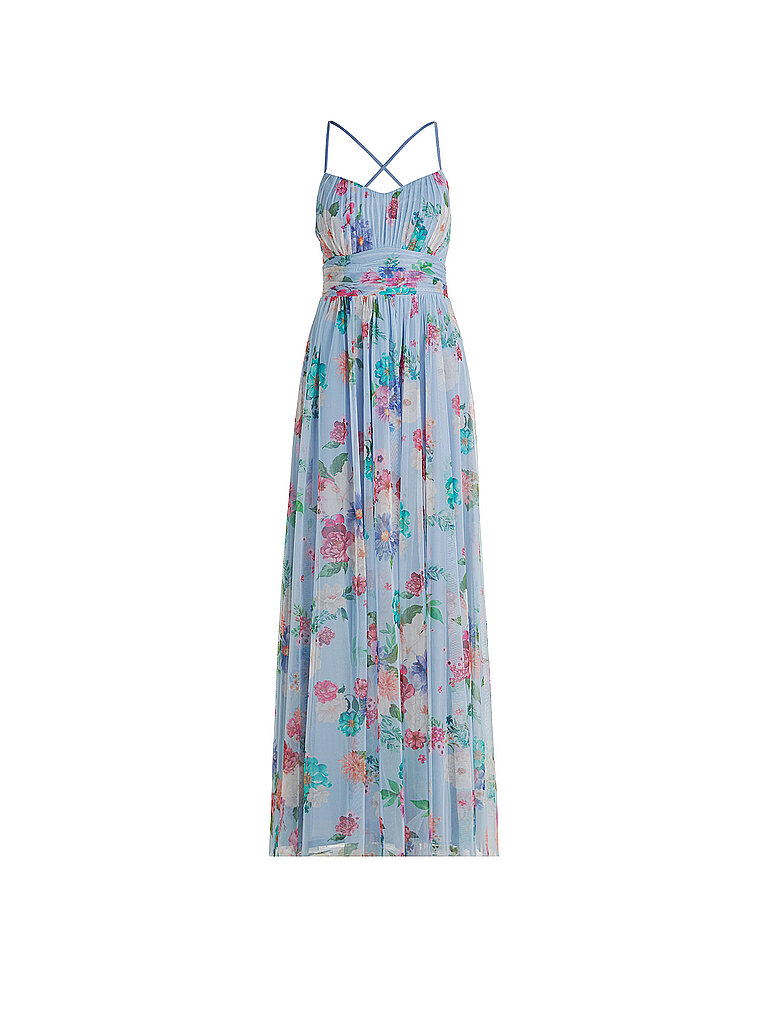 Vestido de noche azul 40