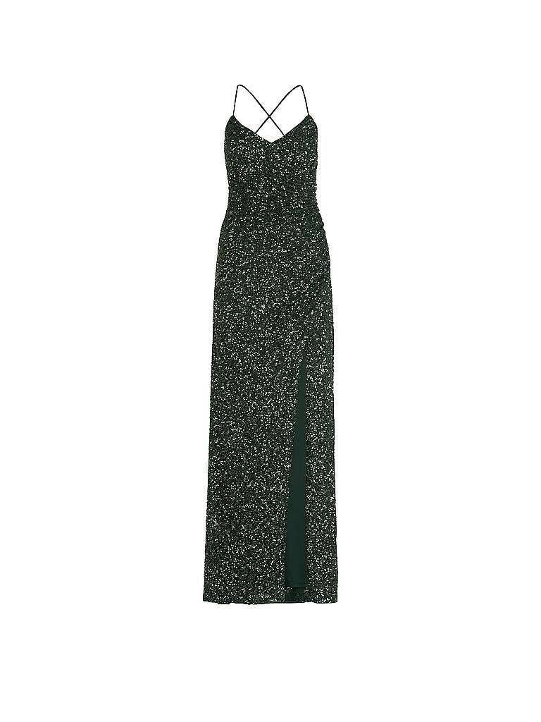 Vestido de noche gris 38