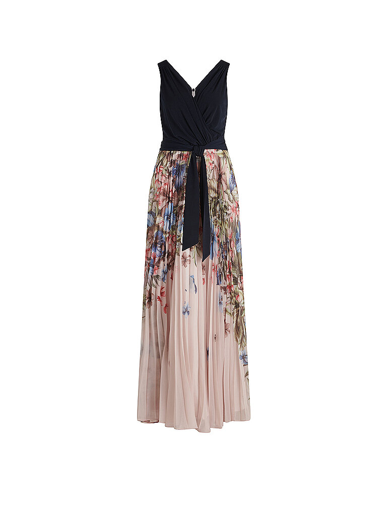 Vestido de noche azul oscuro 40