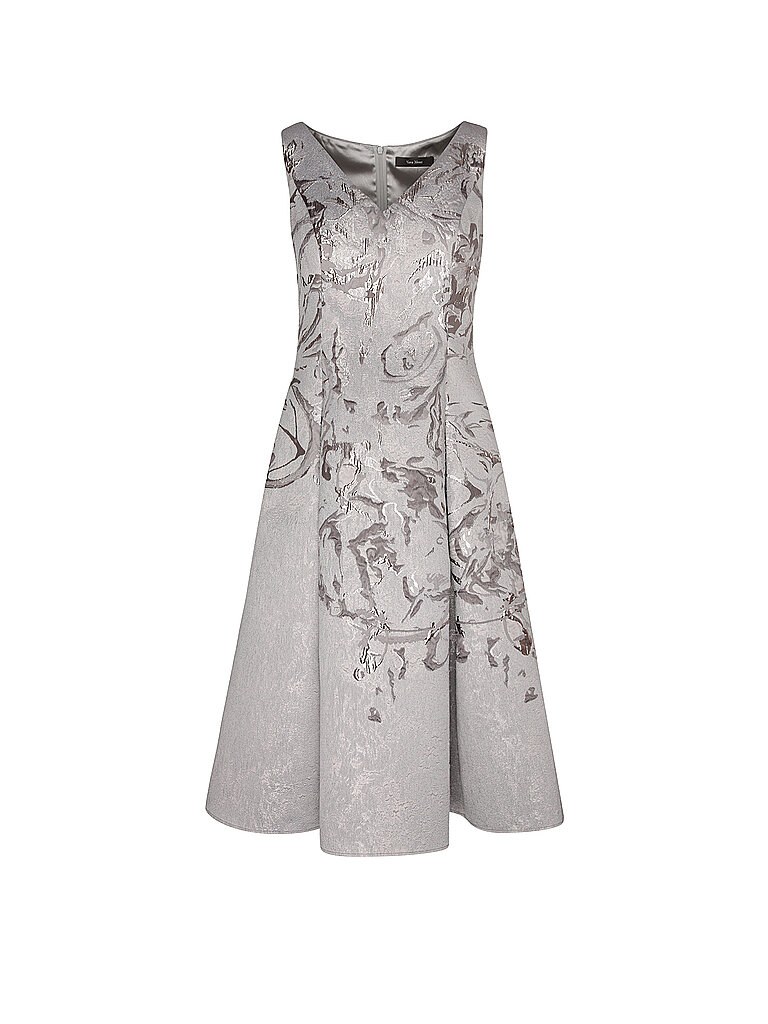 Vera Mont Vestido de cóctel gris claro