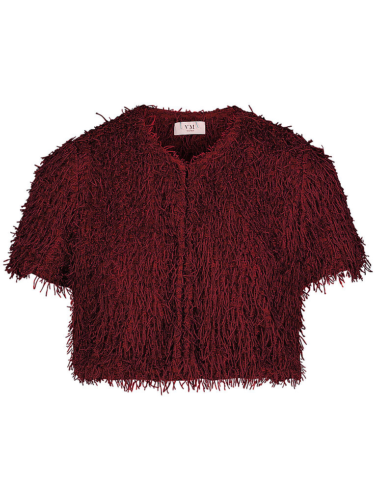 Vera Mont Chaqueta corta rojo oscuro
