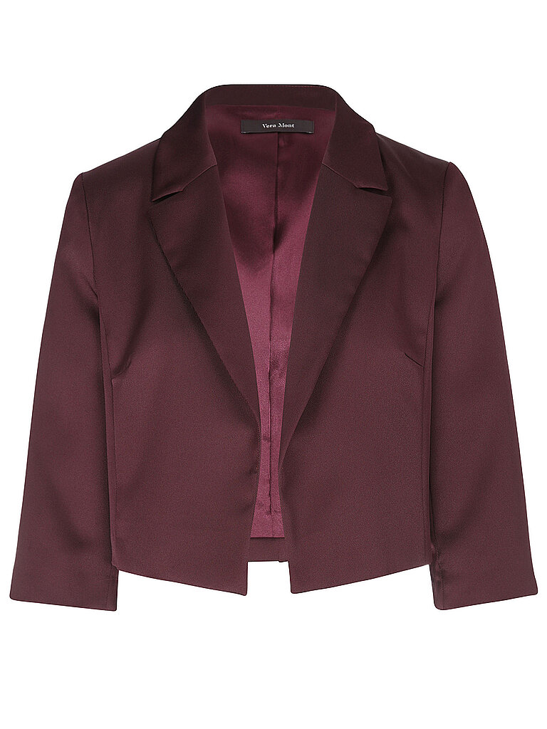 Vera Mont Blazer rojo oscuro 42