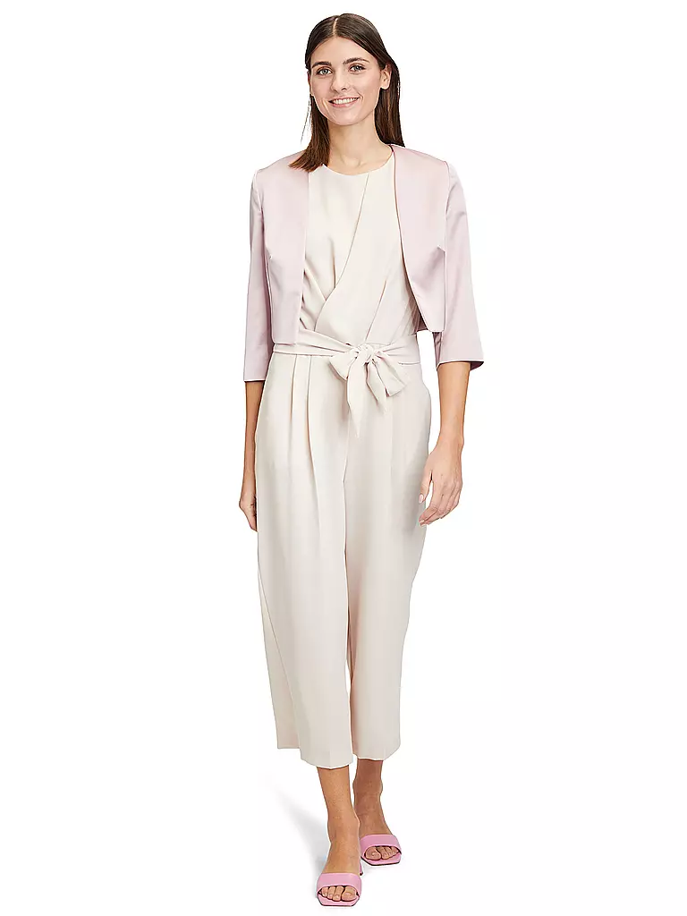 VERA MONT | Bolero de satén | Rosa