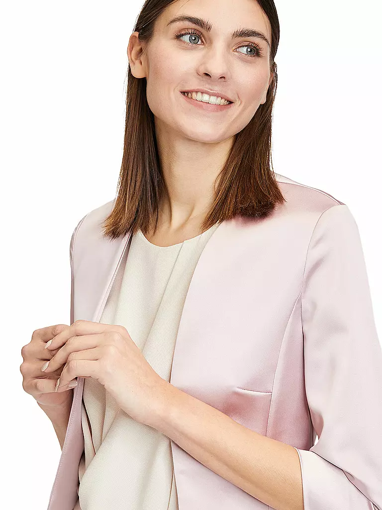 VERA MONT | Bolero de satén | Rosa