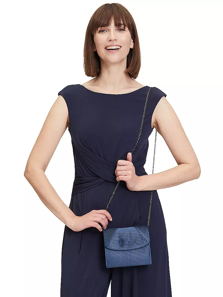 VERA MONT | Bolso - Clutch | Azul oscuro
