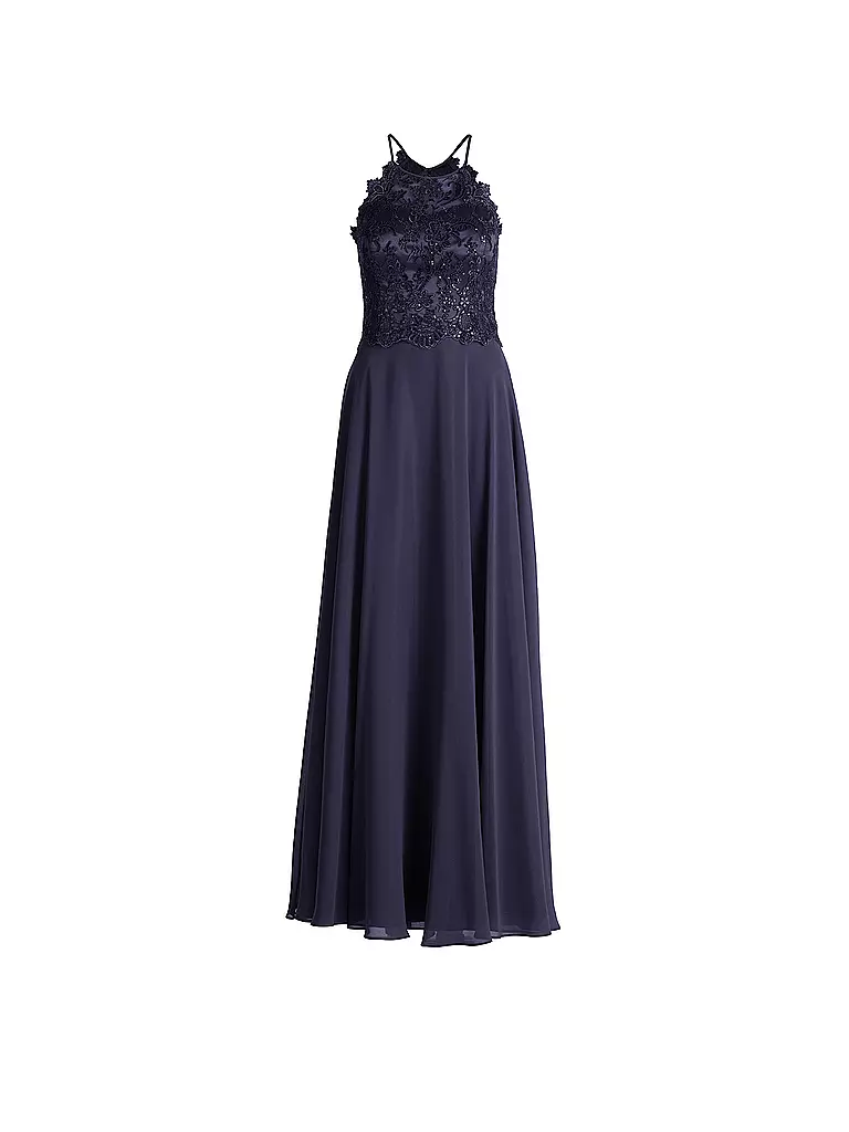 VERA MONT | Vestido de noche | Azul oscuro