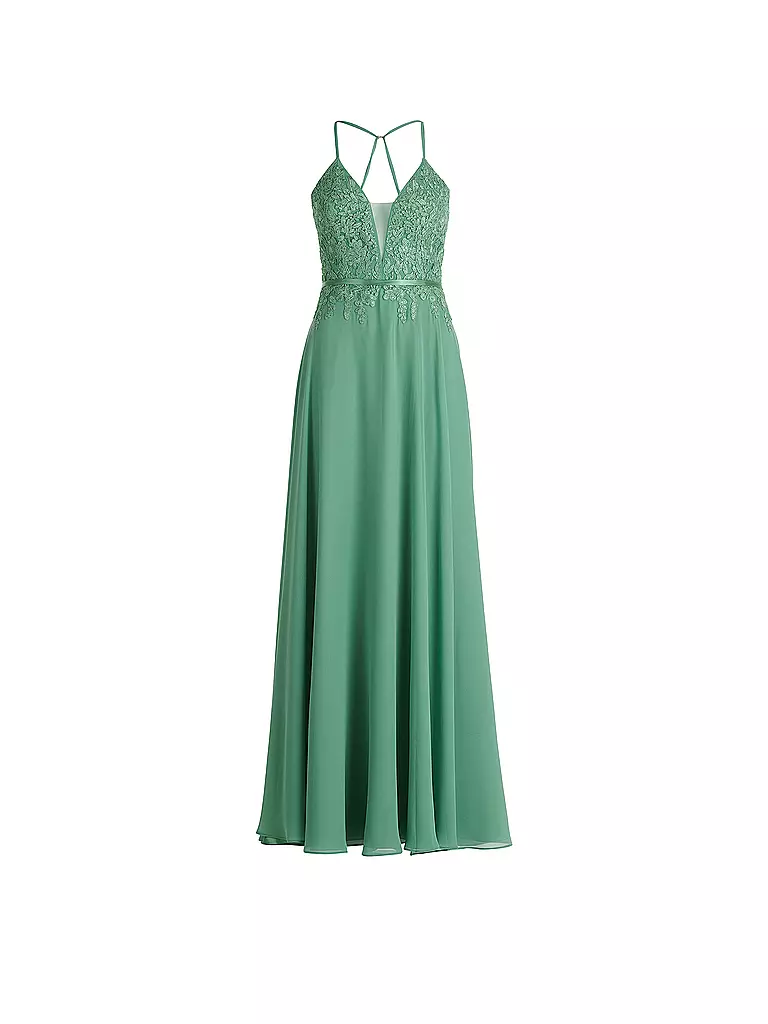 VERA MONT | Vestido de noche | Verde claro