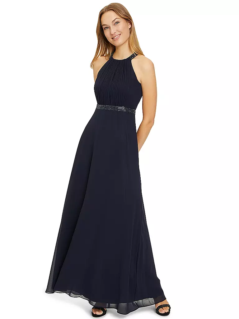 VERA MONT | Vestido de noche | Azul oscuro