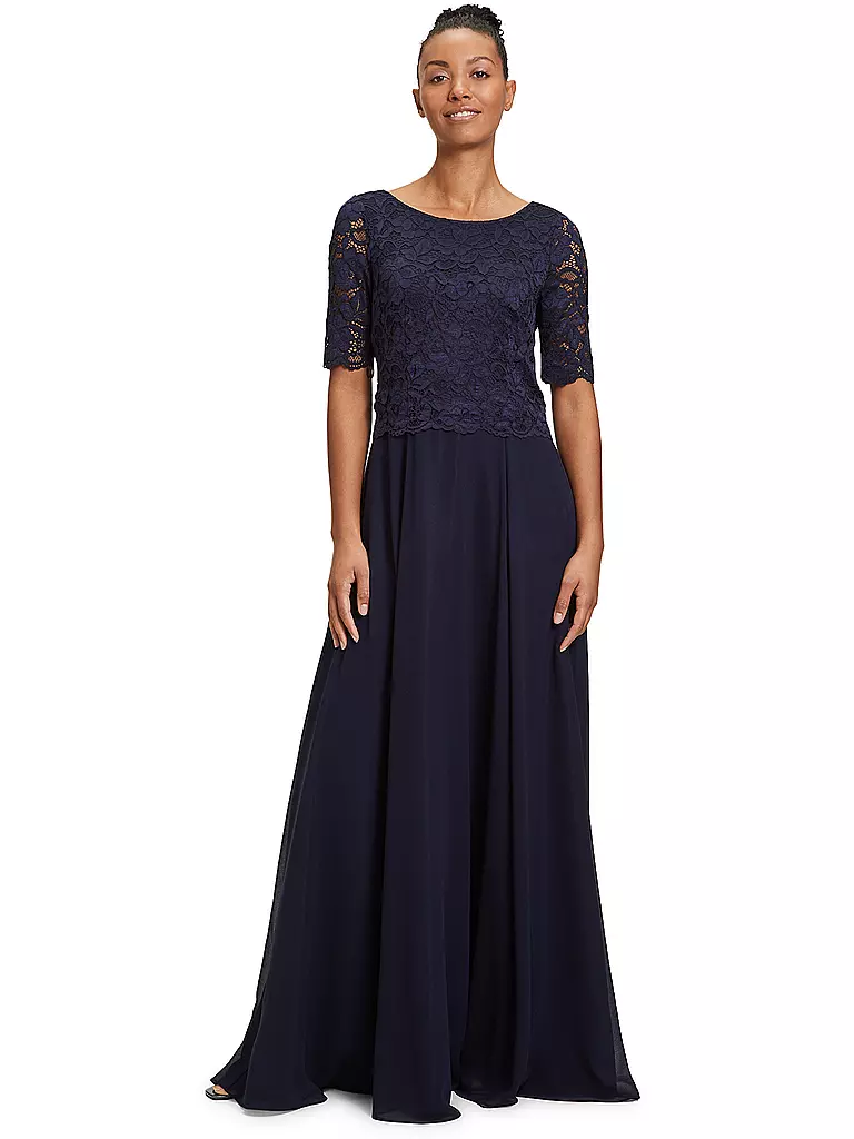 VERA MONT | Vestido de noche | Azul oscuro