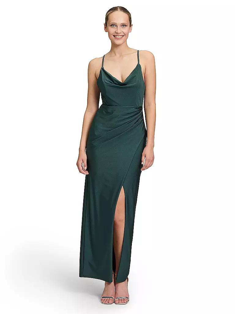 VERA MONT | Vestido de noche | Verde oscuro