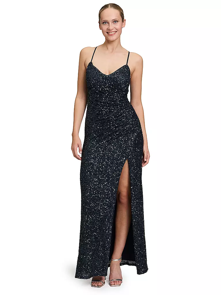 VERA MONT | Vestido de noche | Azul oscuro