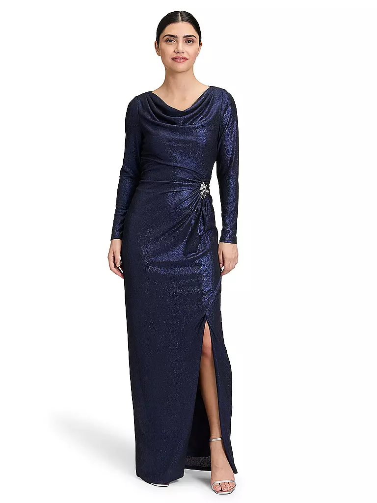 VERA MONT | Vestido de noche | Azul oscuro