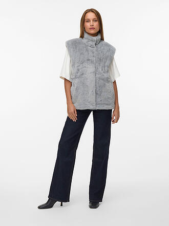 VERO MODA | Nombre del producto: Chaleco de piel sintética VMSONJAPOPPY