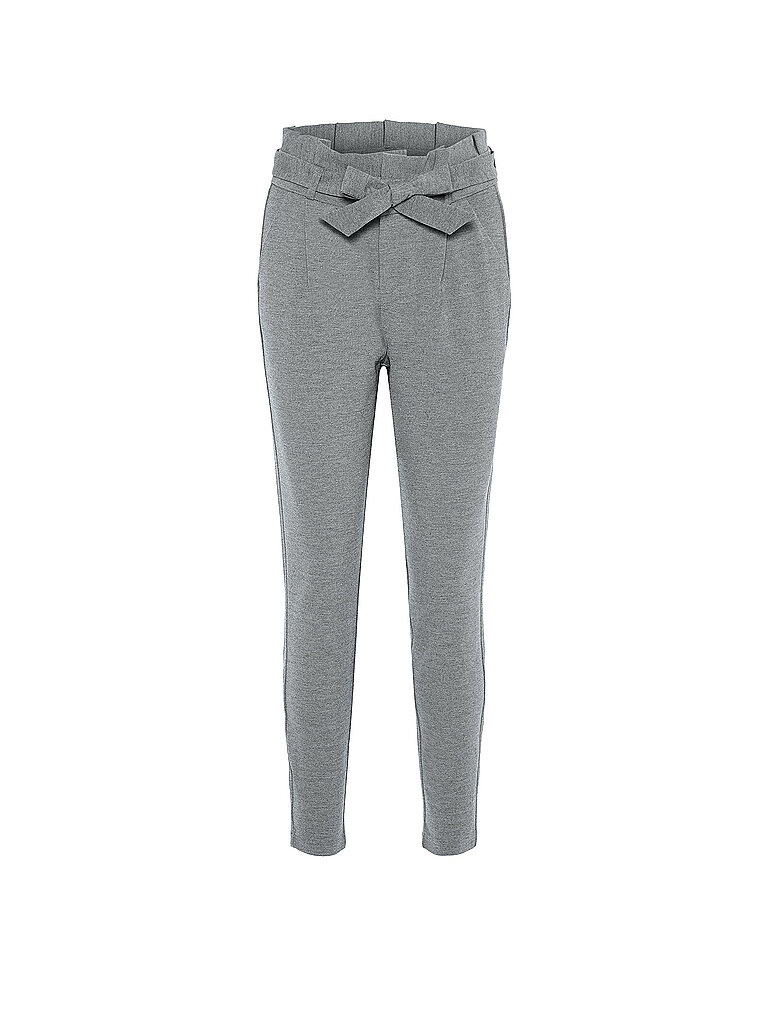 Pantalón de cintura alta corte holgado VMEVA gris L/L30