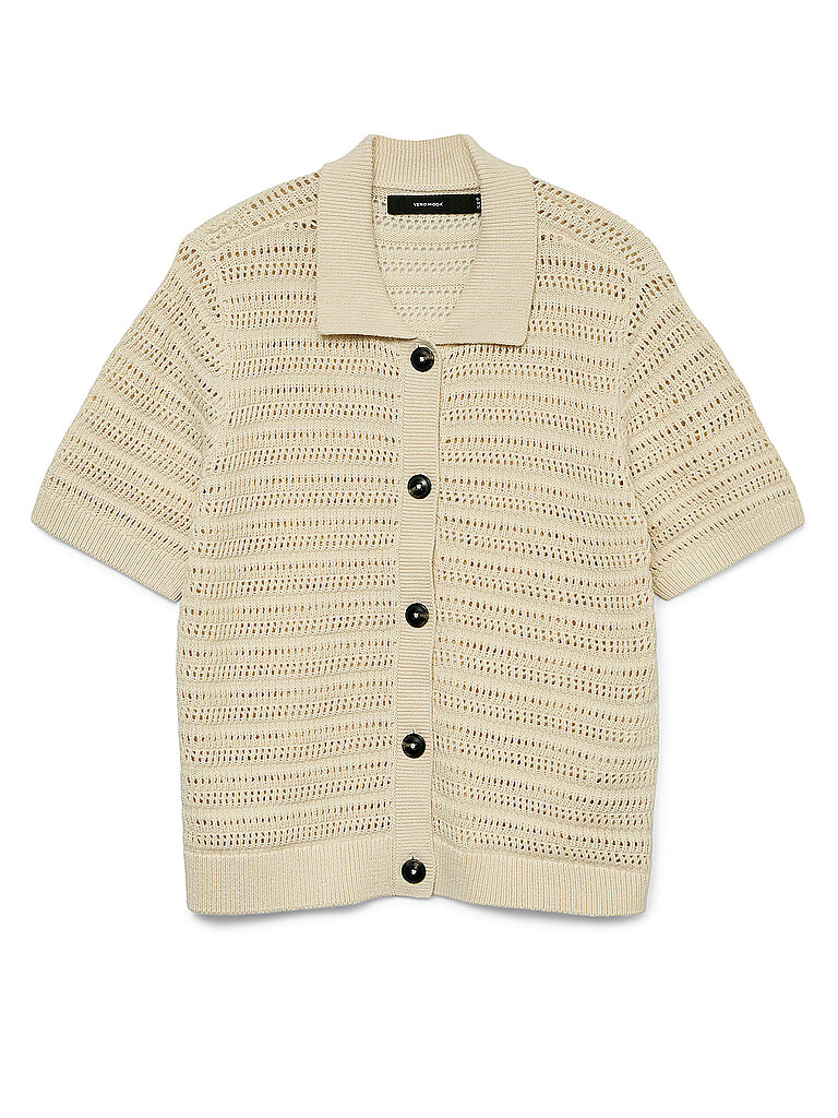 Poloshirt VMHAYLEY crema S