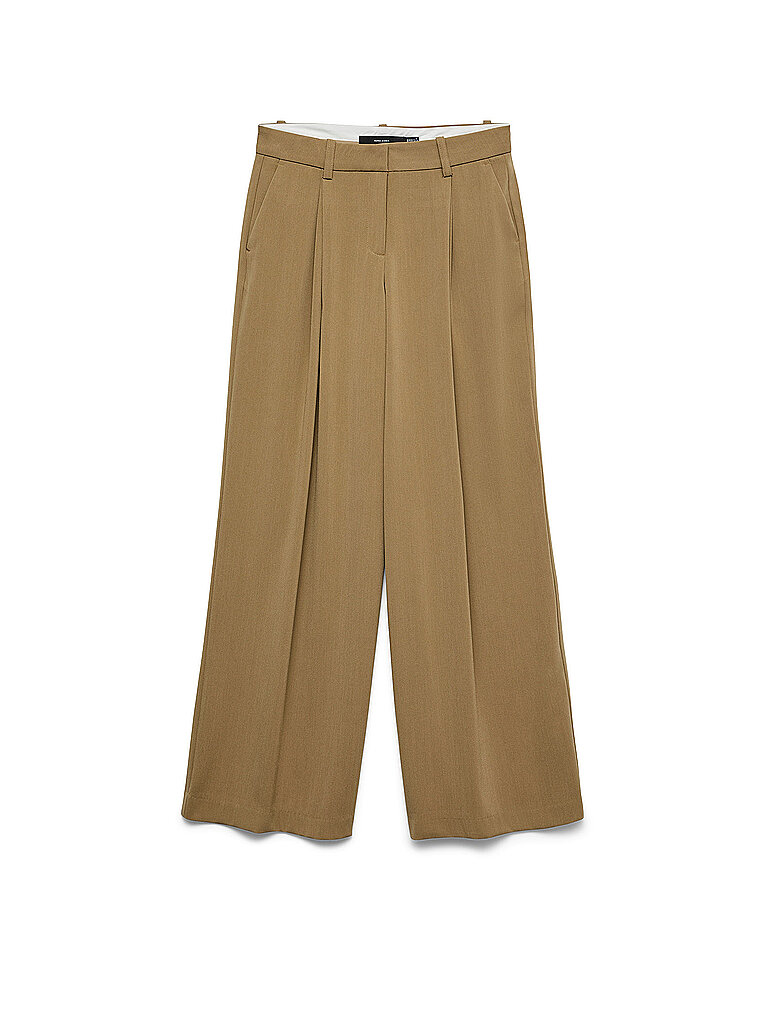 Pantalón de vestir VMTENA marrón claro 38/L30