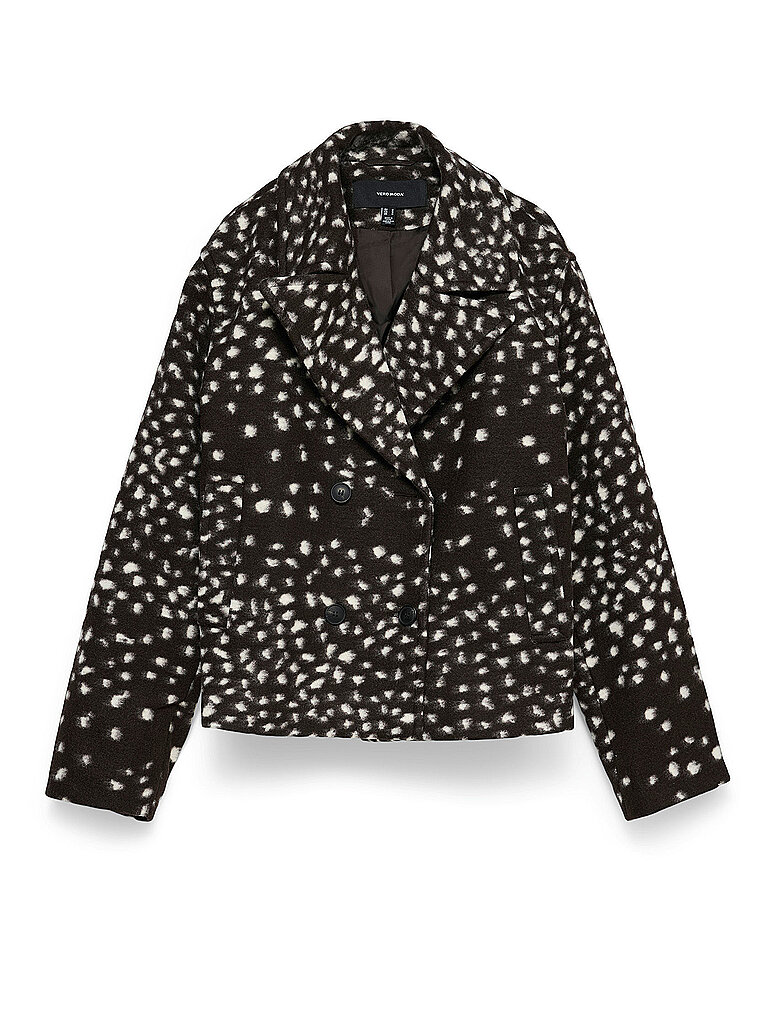 Vero Moda Chaqueta de piel sintética VMVINCEBELLA marrón