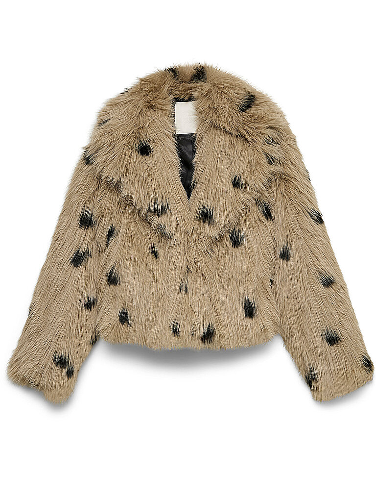 Vero Moda Chaqueta de peluche VMMONAFLORA marrón claro