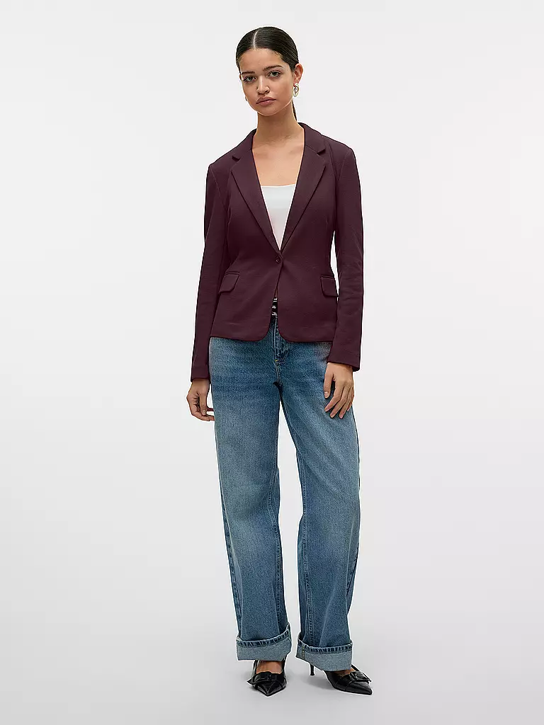 VERO MODA | Blazer VMJULIA | Rojo oscuro
