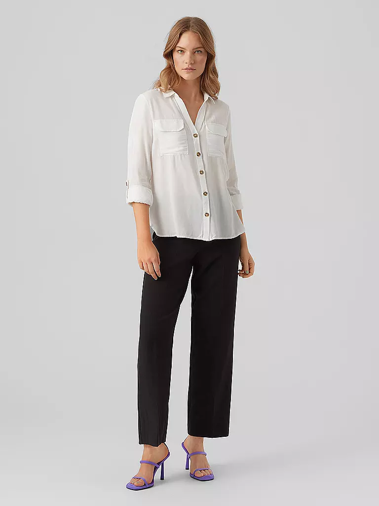 VERO MODA | Blusa de manga larga VMBUMPY | Blanco
