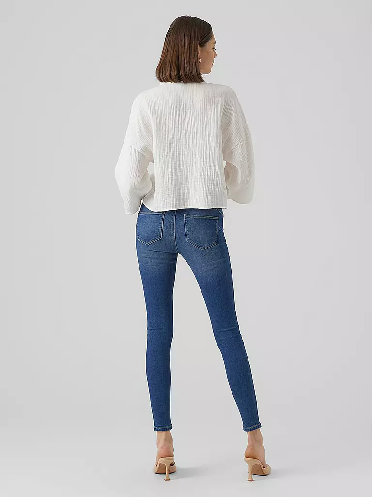VERO MODA | Blusenshirt  VMNATALI CROP | Blanco