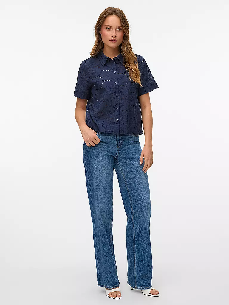VERO MODA | Blusenshirt VMHAY | Azul oscuro
