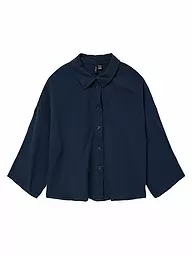 VERO MODA | Blusenshirt  VMNATALI CROP | Azul oscuro