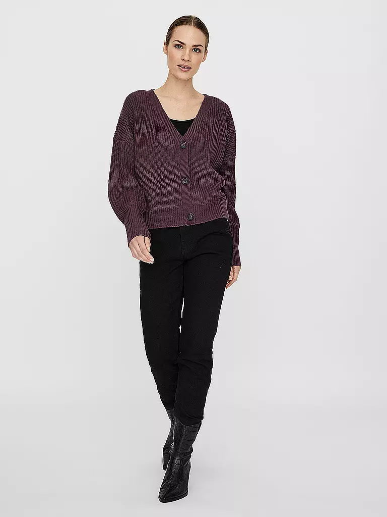 VERO MODA | Cárdigan VMLEA | Rojo oscuro