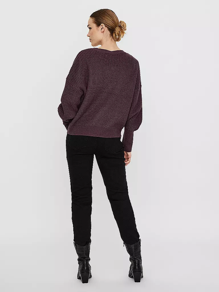 VERO MODA | Cárdigan VMLEA | Rojo oscuro