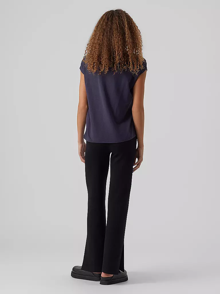 VERO MODA | Camiseta VMAVA | Azul oscuro