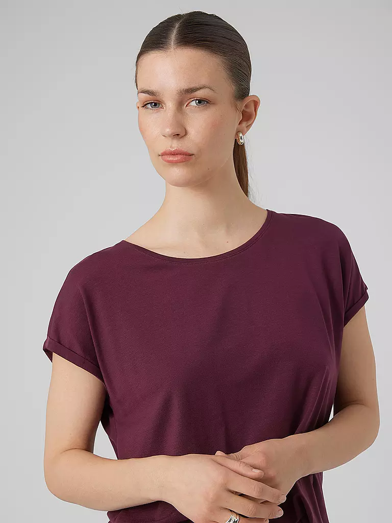 VERO MODA | Camiseta VMAVA | Rojo oscuro