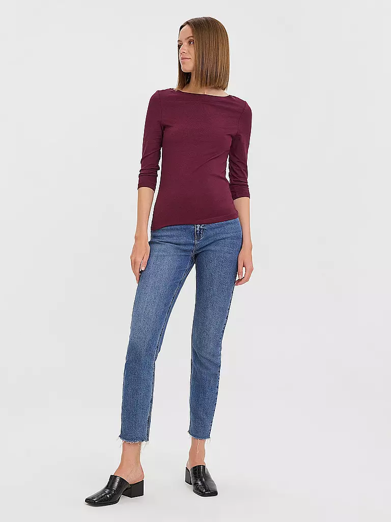 VERO MODA | Camiseta VMPANDA | Rojo oscuro
