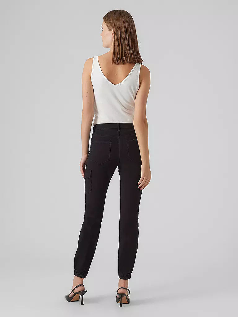 VERO MODA | Cargohose VMIVY | Negro
