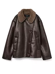 VERO MODA | Chaqueta con aspecto de piel VMMIRANDA | Marrón