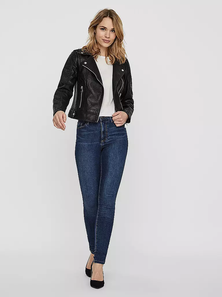 VERO MODA | Chaqueta de imitación de cuero VMKERRIULTRA | Negro