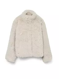 VERO MODA | Chaqueta de imitación de piel VMMONROE | Crema