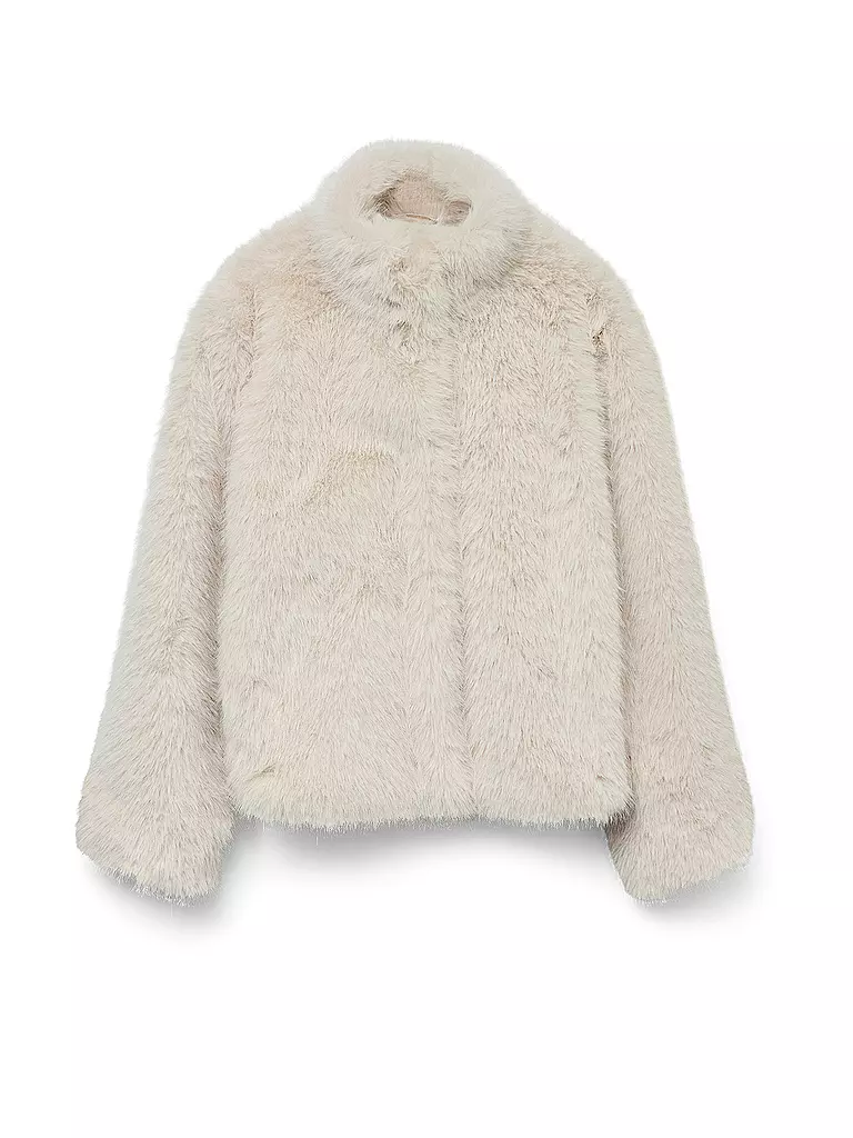 VERO MODA | Chaqueta de imitación de piel VMMONROE | Crema