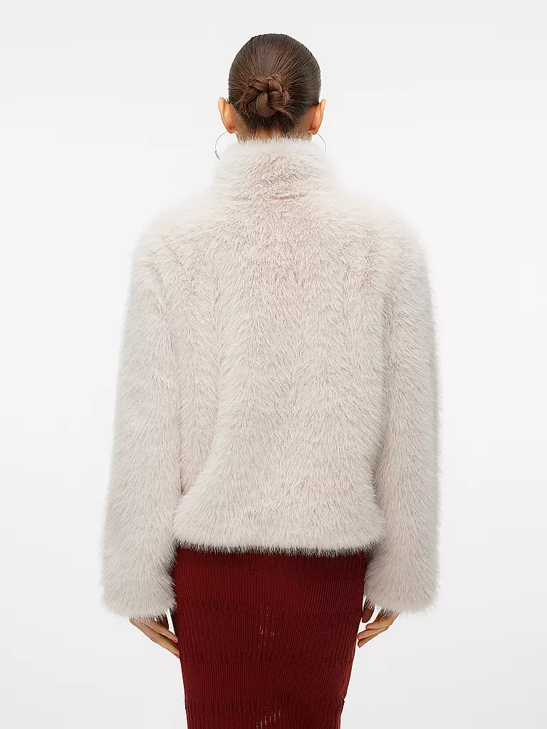 VERO MODA | Chaqueta de imitación de piel VMMONROE | Crema