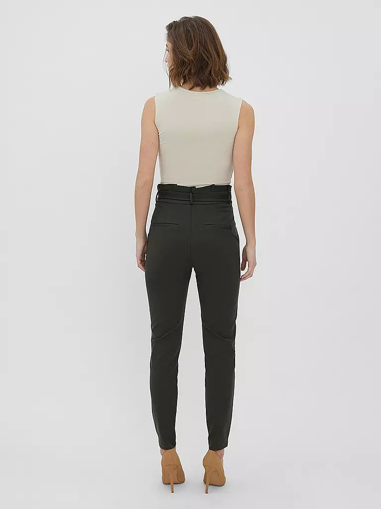 VERO MODA | Highwaist Hose Loose Fit VMEVA | Oliva