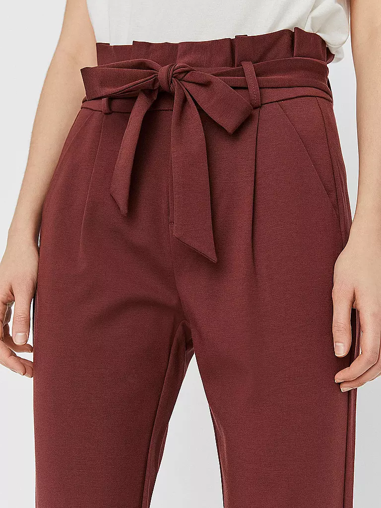 VERO MODA | Highwaist Hose Loose Fit VMEVA | Marrón