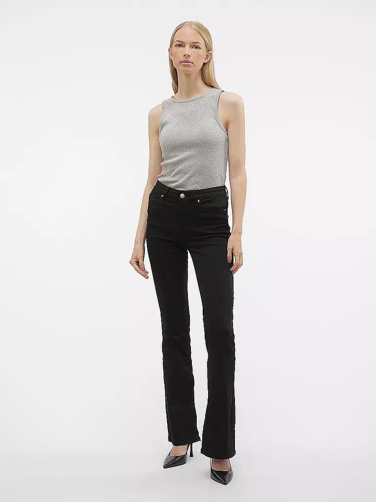 VERO MODA | Jeans Bootcut Fit VMFLASH | Negro
