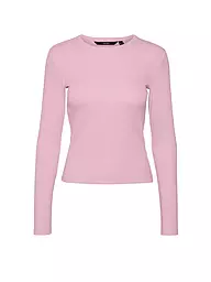 VERO MODA | Langarmshirt Slim Fit  VMCHLOE | Rosa