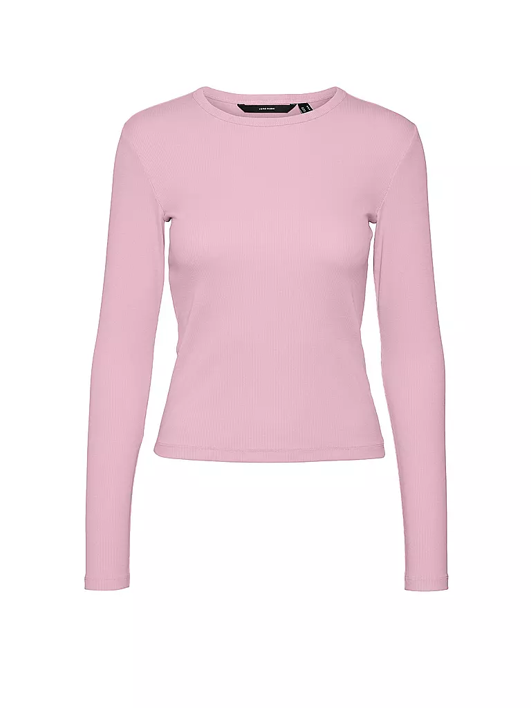 VERO MODA | Langarmshirt Slim Fit  VMCHLOE | Rosa