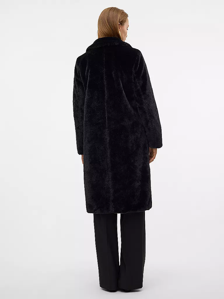 VERO MODA | Mantel in Felloptik VMSONJAELLY | Negro