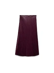 VERO MODA | Midi falda de efecto cuero VMBELLAHOLLY | Rojo oscuro
