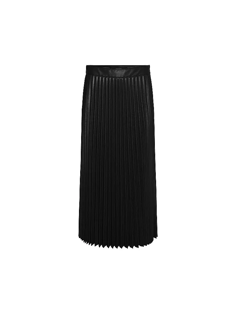 VERO MODA | Midi falda efecto cuero VMBELLAHOLLY | Negro