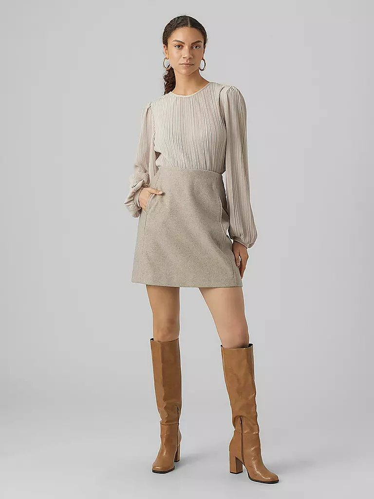 VERO MODA | Minifalda VMFORTUNEALLISON | Beige