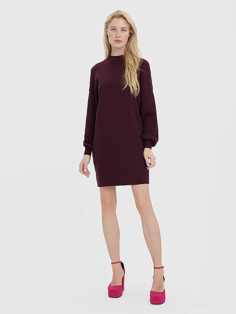 VERO MODA | Minivestido VMNANCY | Rojo oscuro